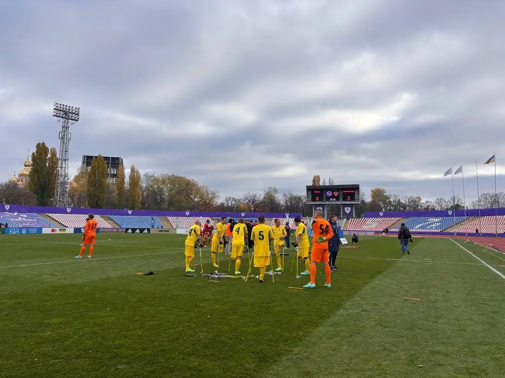 У Черкасах відбувся третій раунд чемпіонату України з ампфутболу