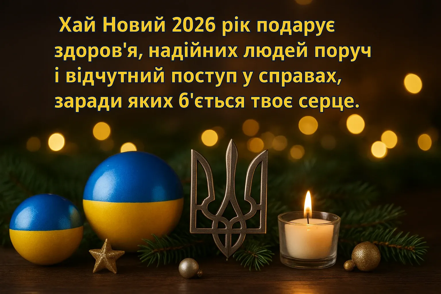 Патріотичні привітання з новим роком 2026