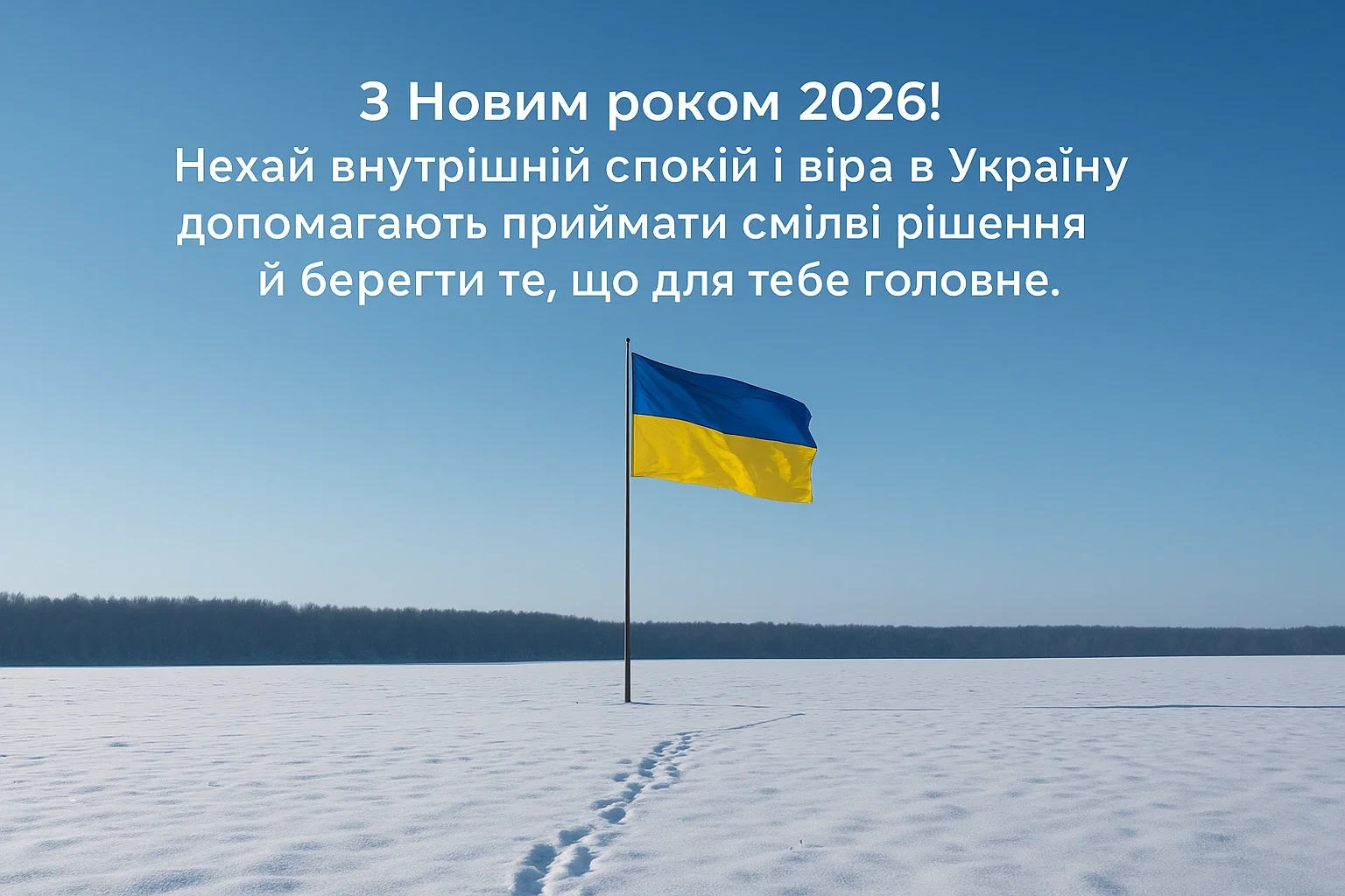 Патріотичні привітання з новим роком 2026