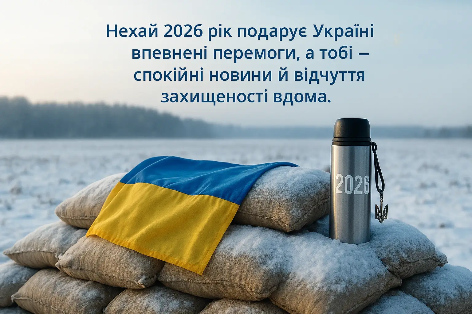 Патріотичні привітання з новим роком 2026