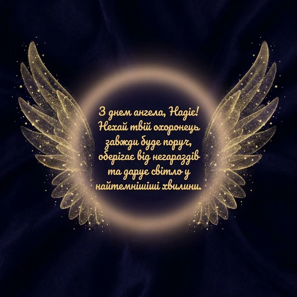 З днем ангела Надія