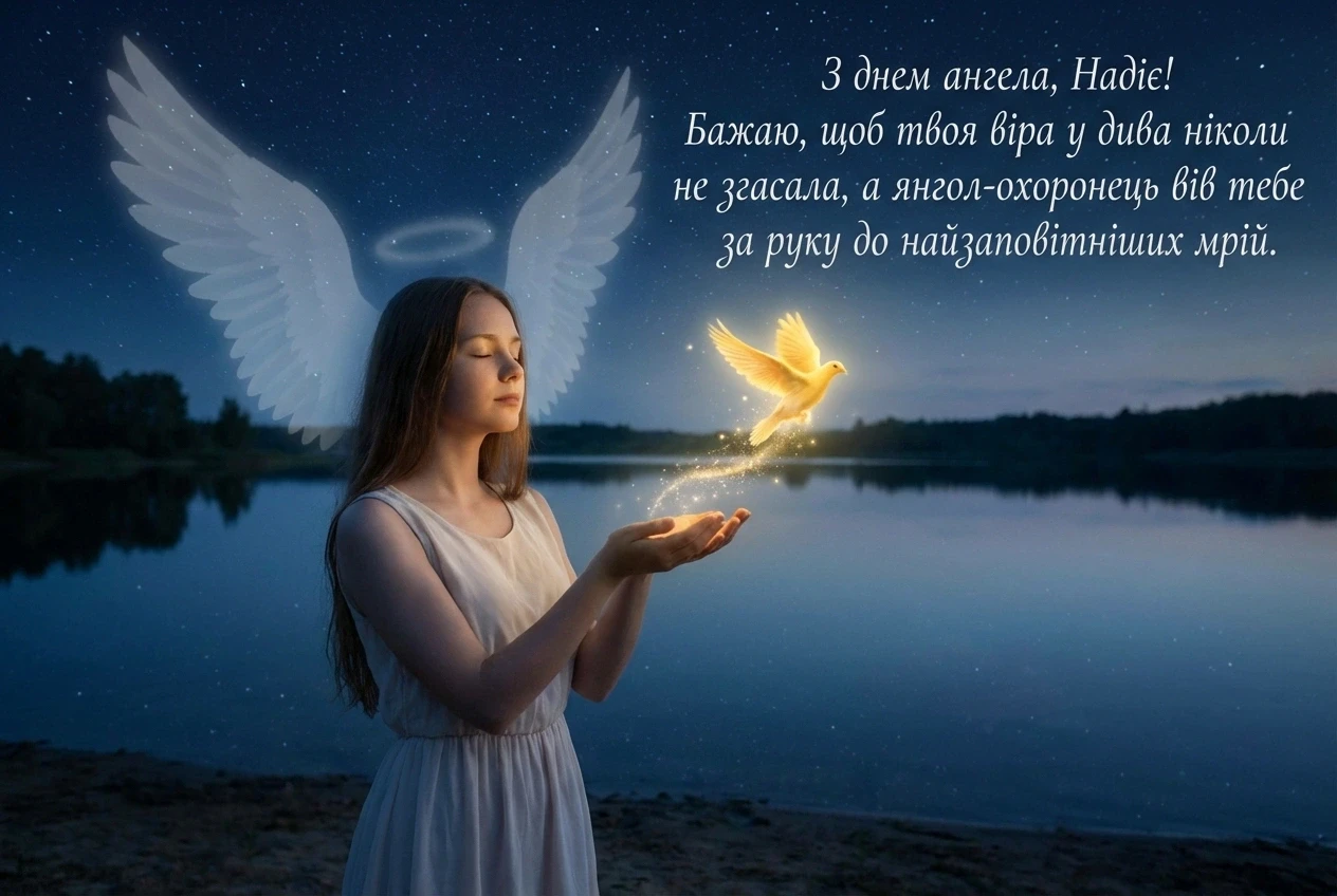 З днем ангела Надія