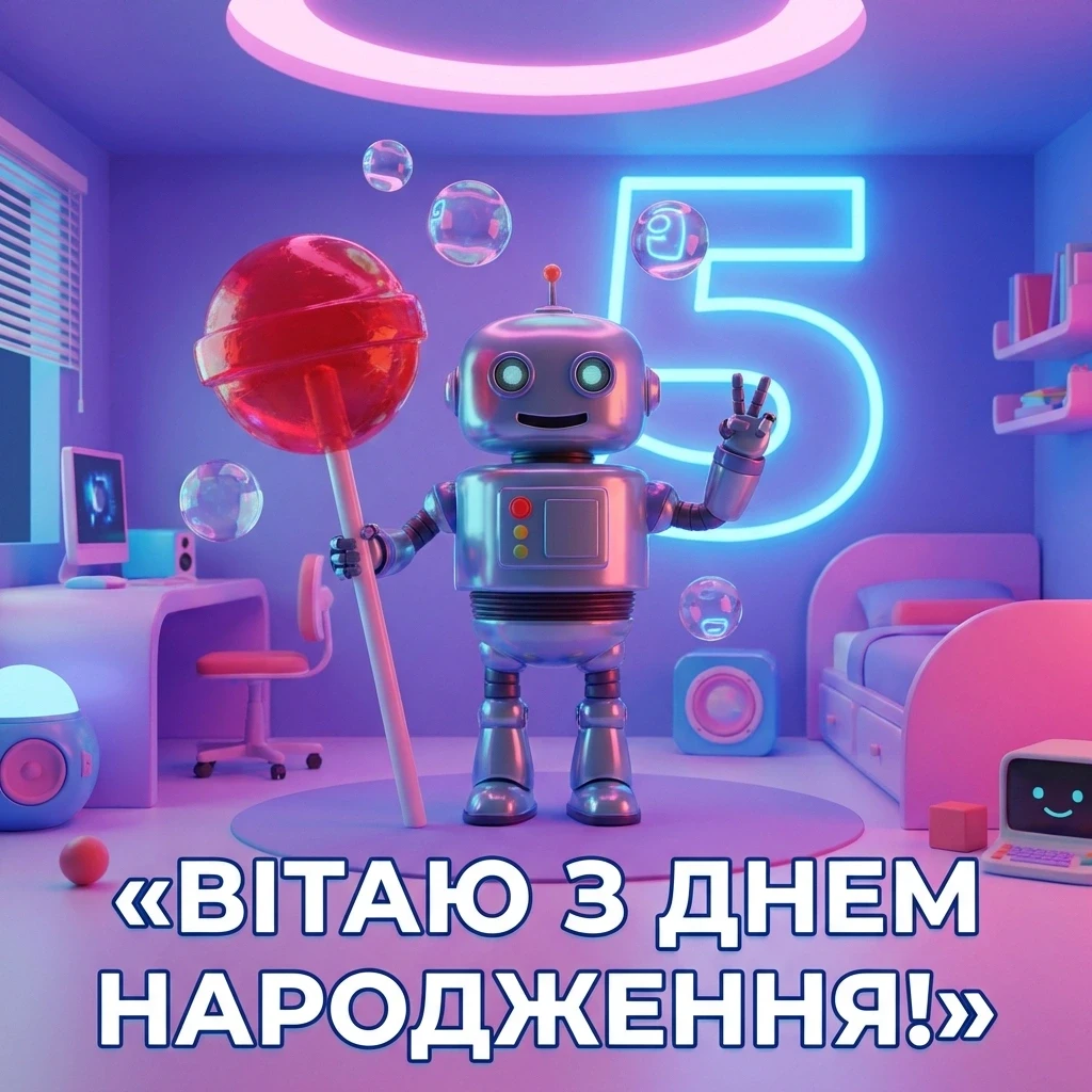 картинки з днем народження 5 років хлопчику