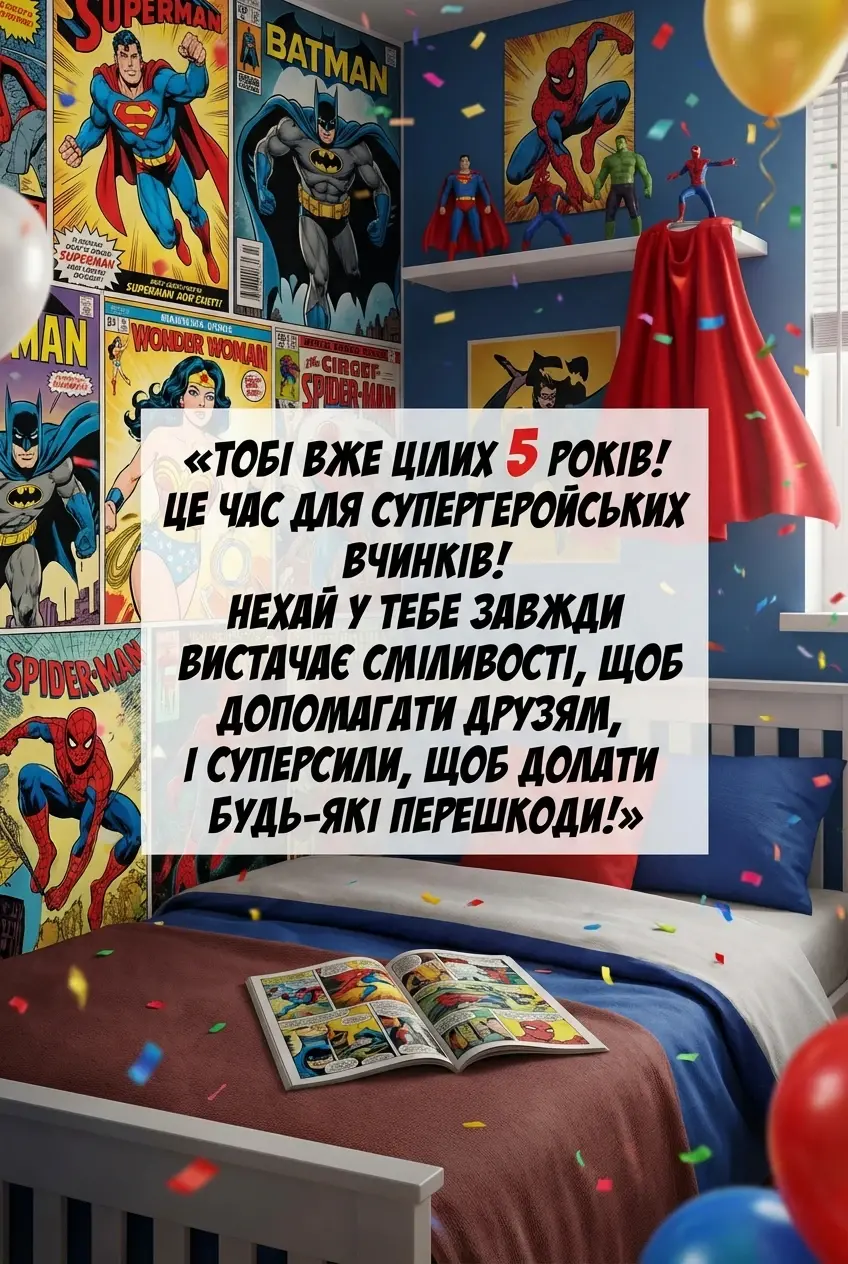 картинки з днем народження 5 років хлопчику