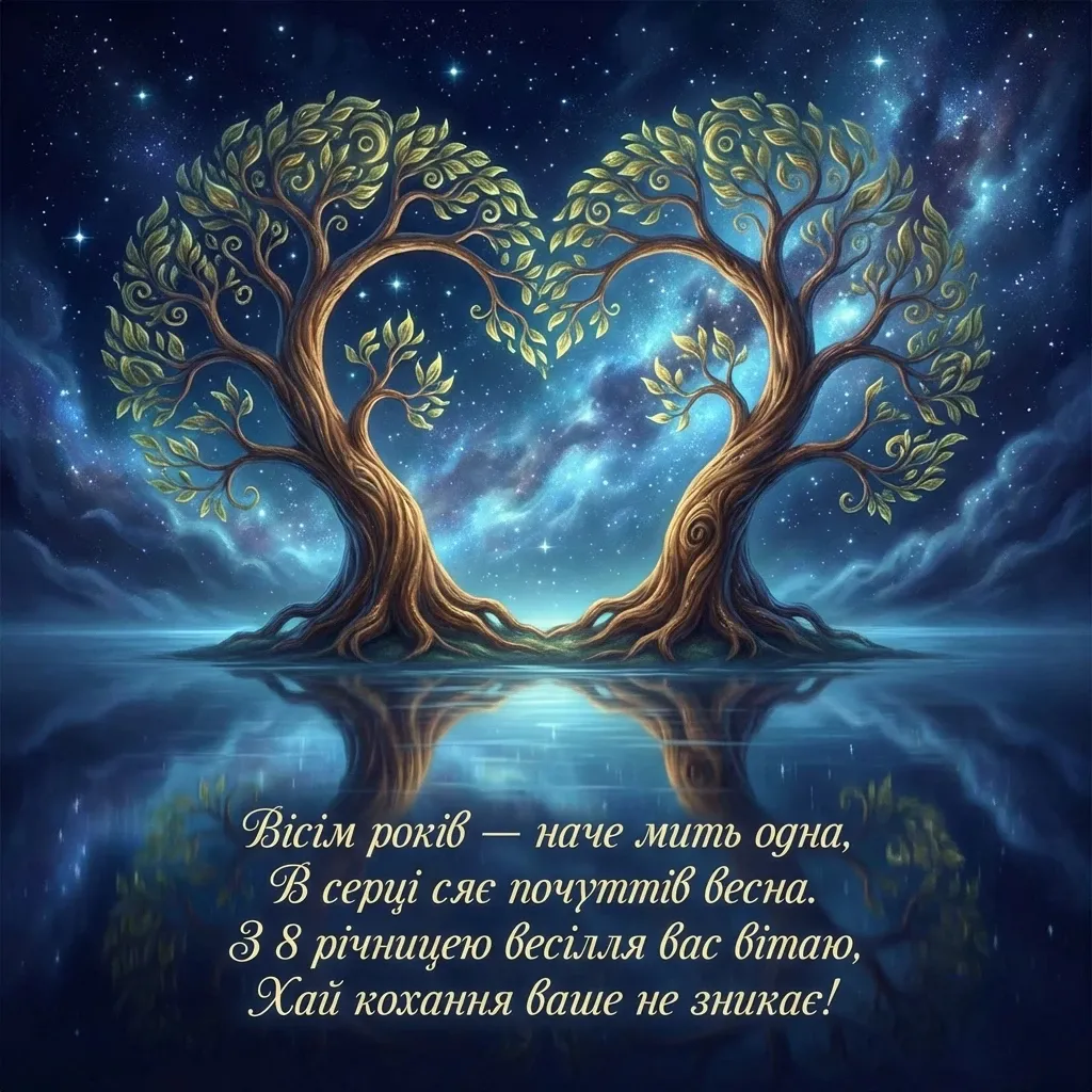 картинки з річницею весілля 8 років