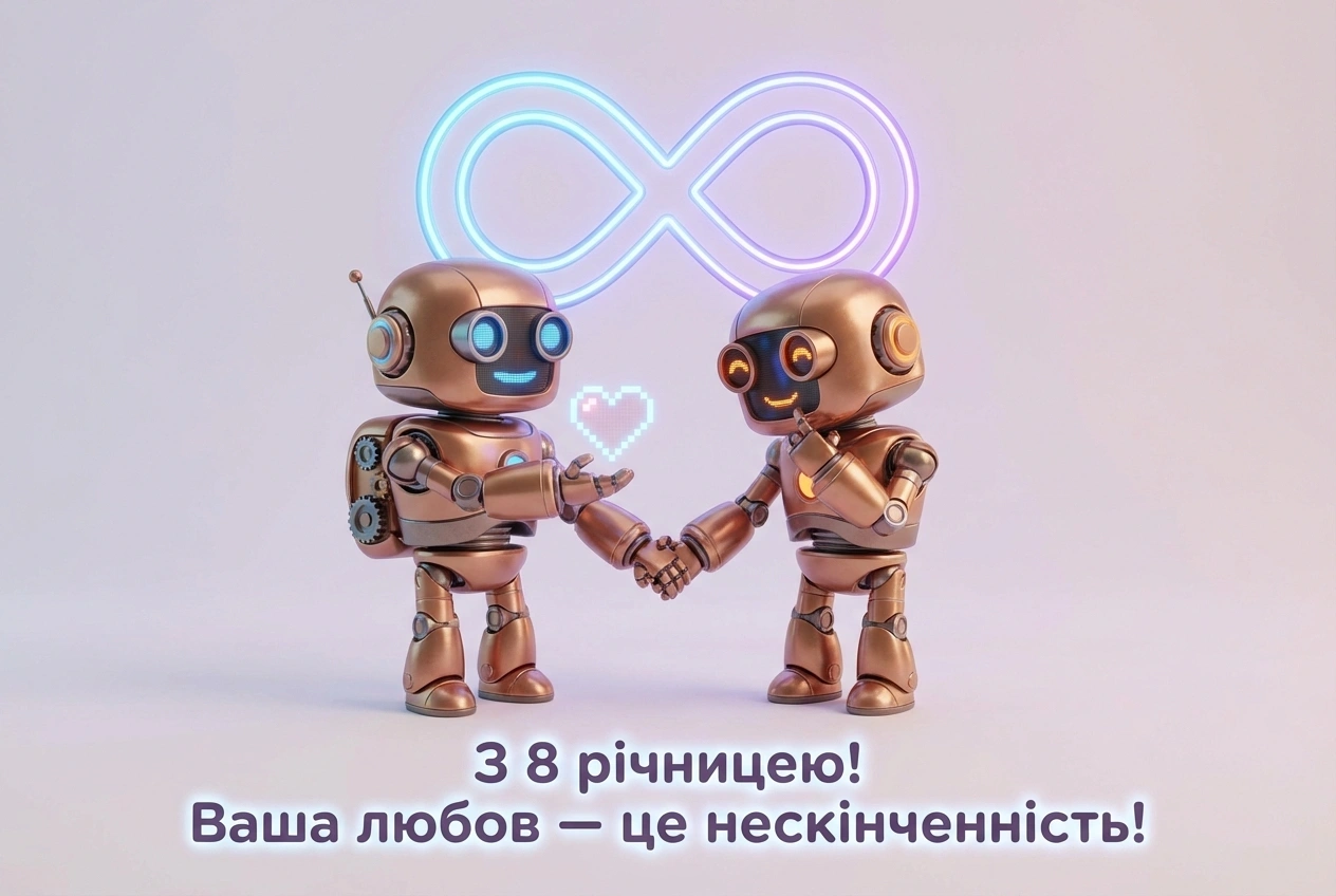 картинки з річницею весілля 8 років