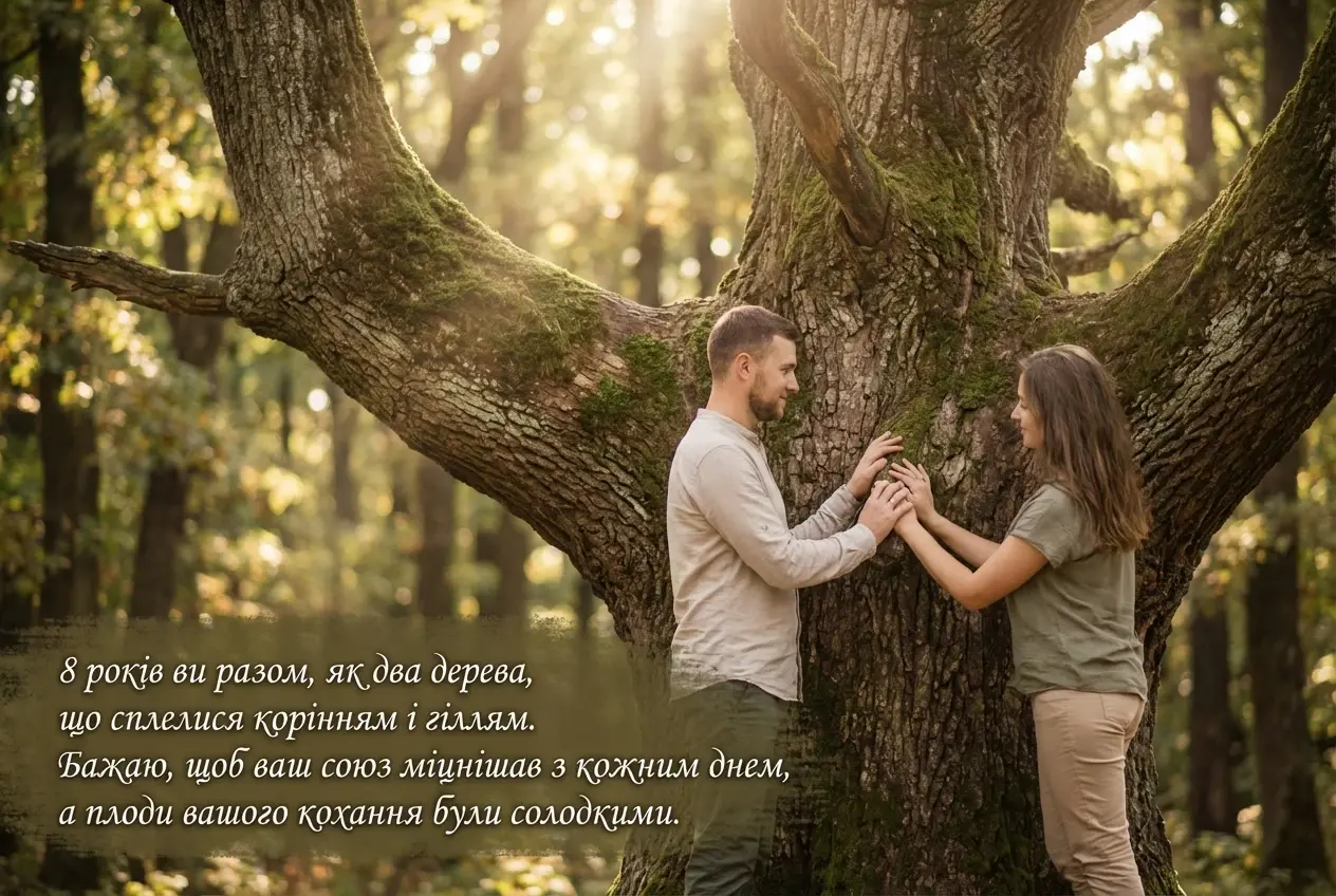 картинки з річницею весілля 8 років