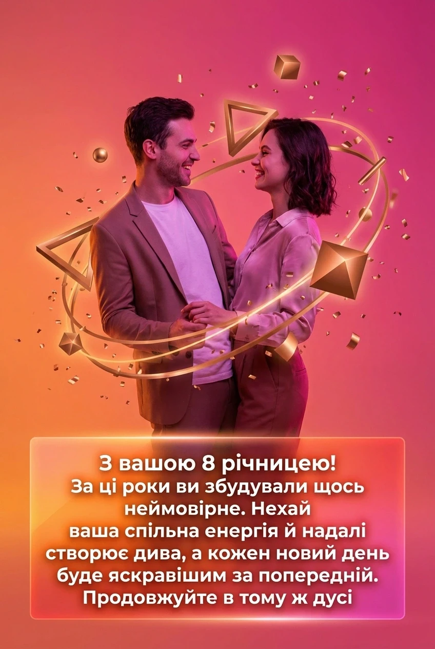 картинки з річницею весілля 8 років