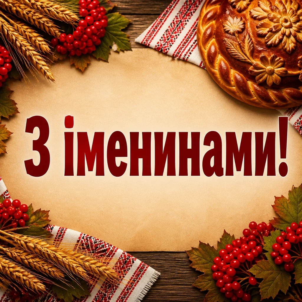 як на іменини спекли ми коровай