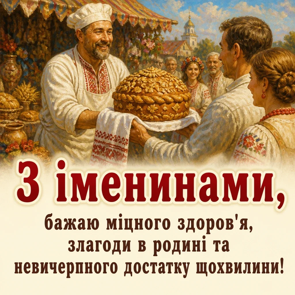 як на іменини спекли ми коровай