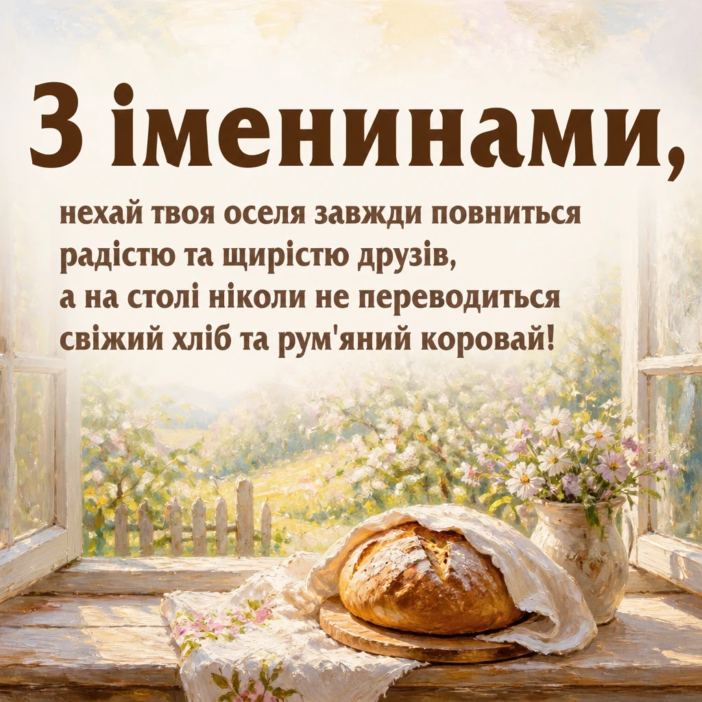 як на іменини спекли ми коровай