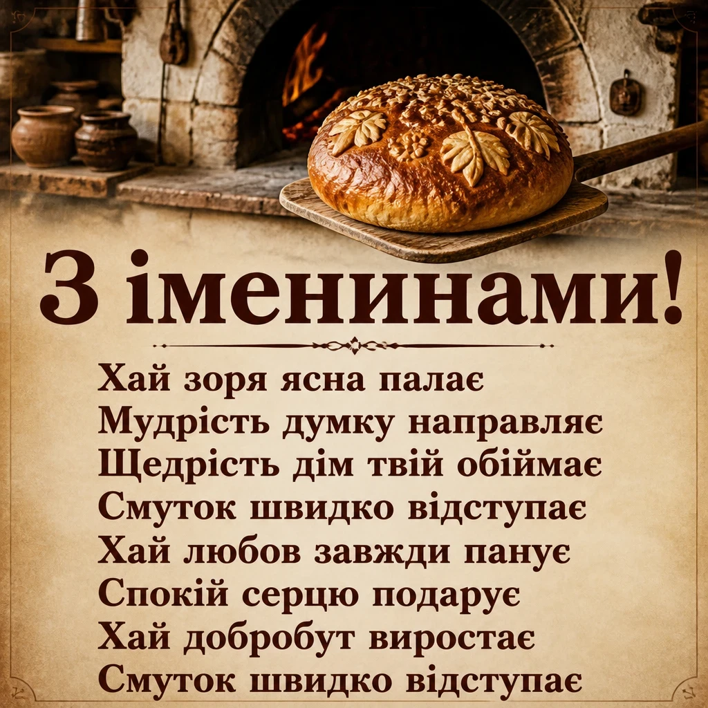 як на іменини спекли ми коровай
