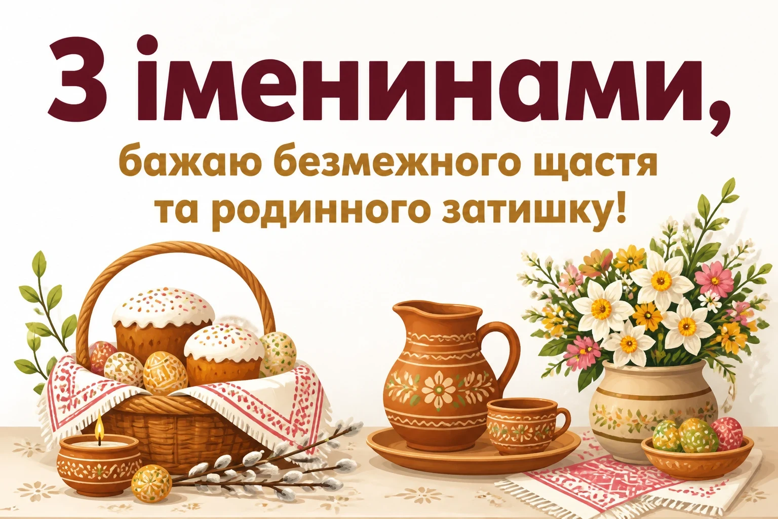 як на іменини спекли ми коровай