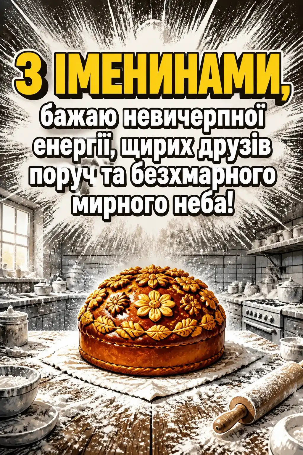 як на іменини спекли ми коровай
