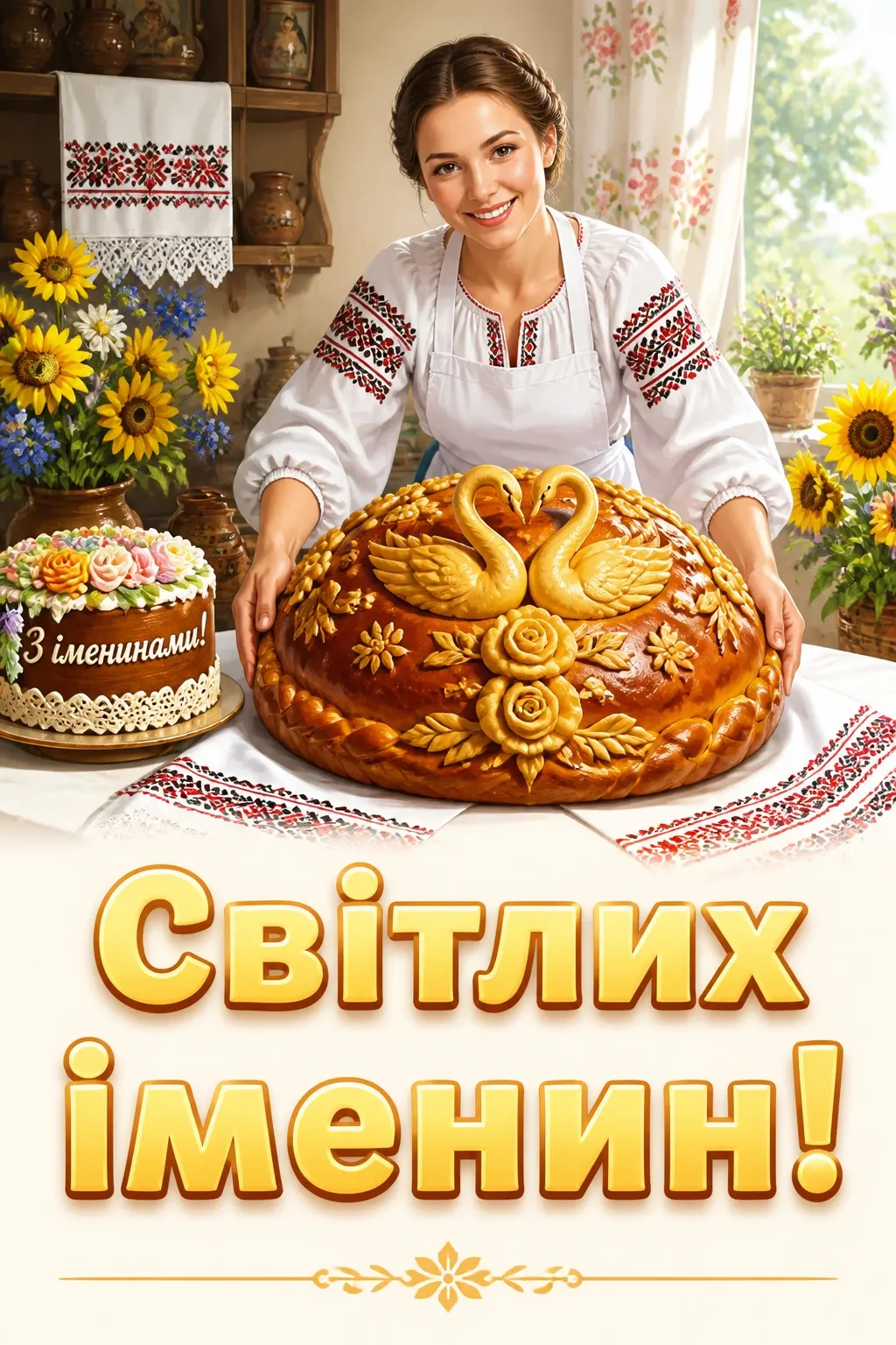 як на іменини спекли ми коровай