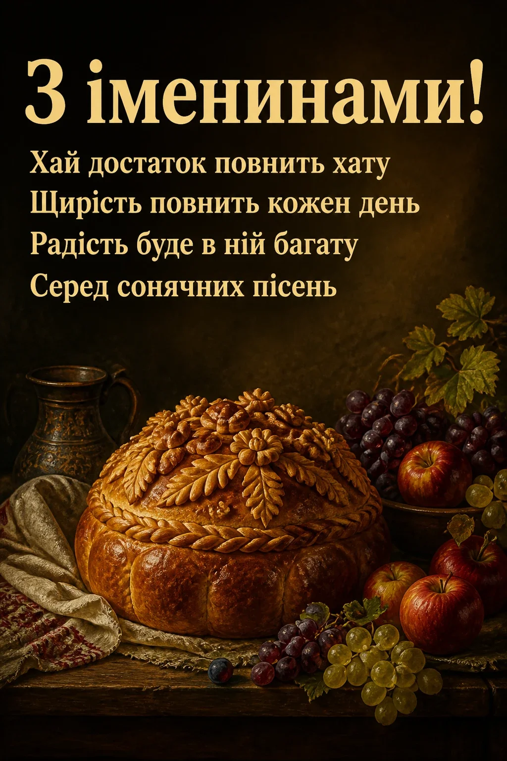 як на іменини спекли ми коровай