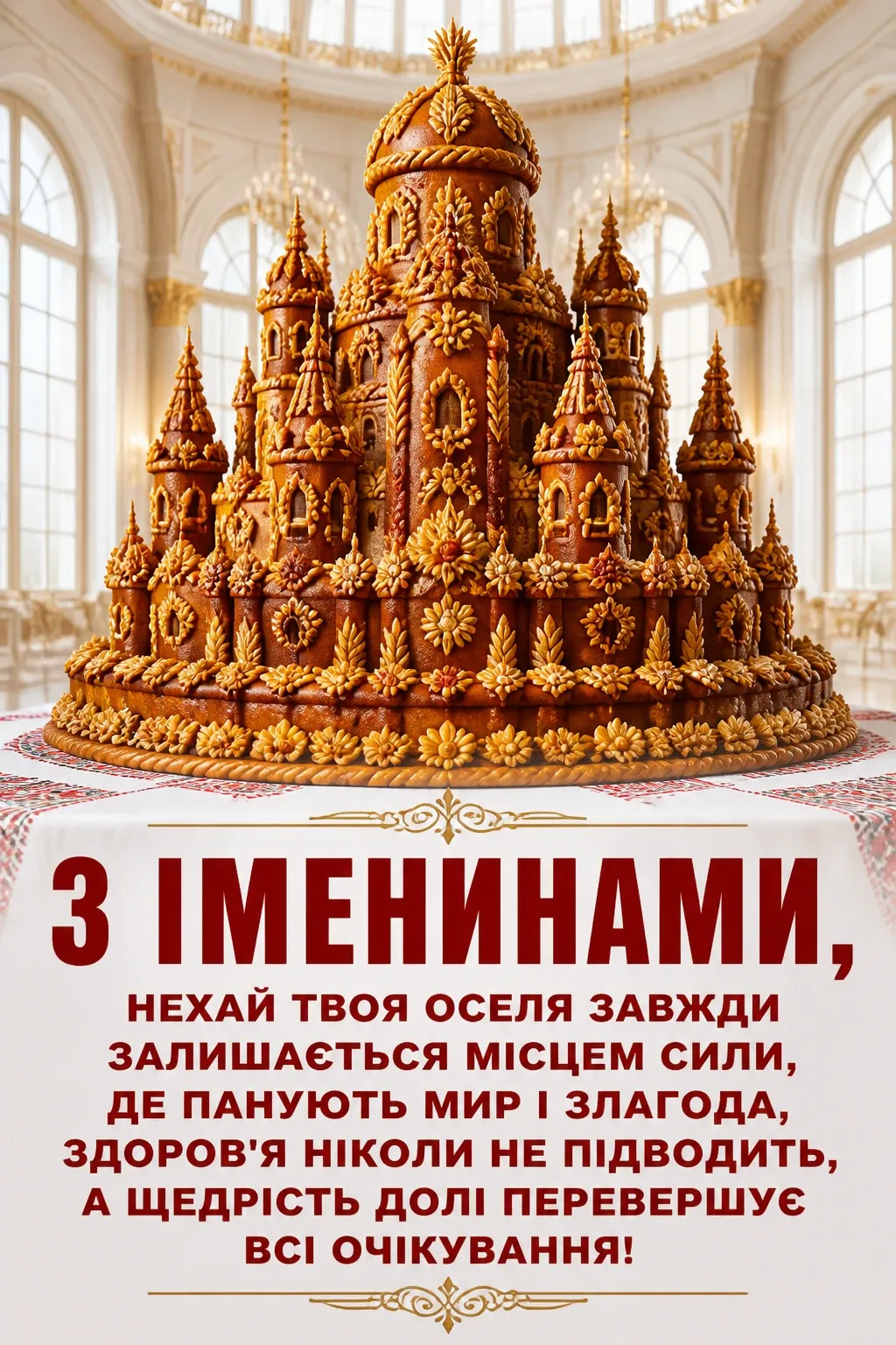 як на іменини спекли ми коровай