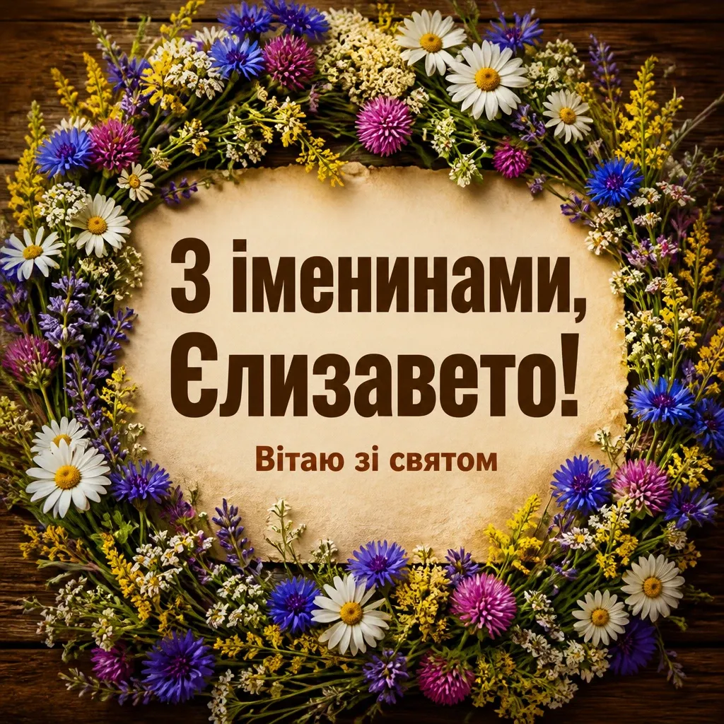 іменини єлизавети