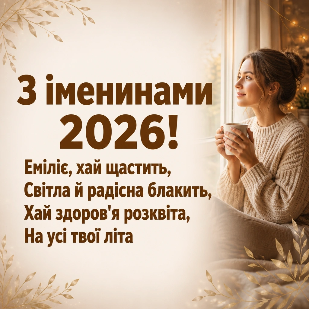 іменини емілії 2026