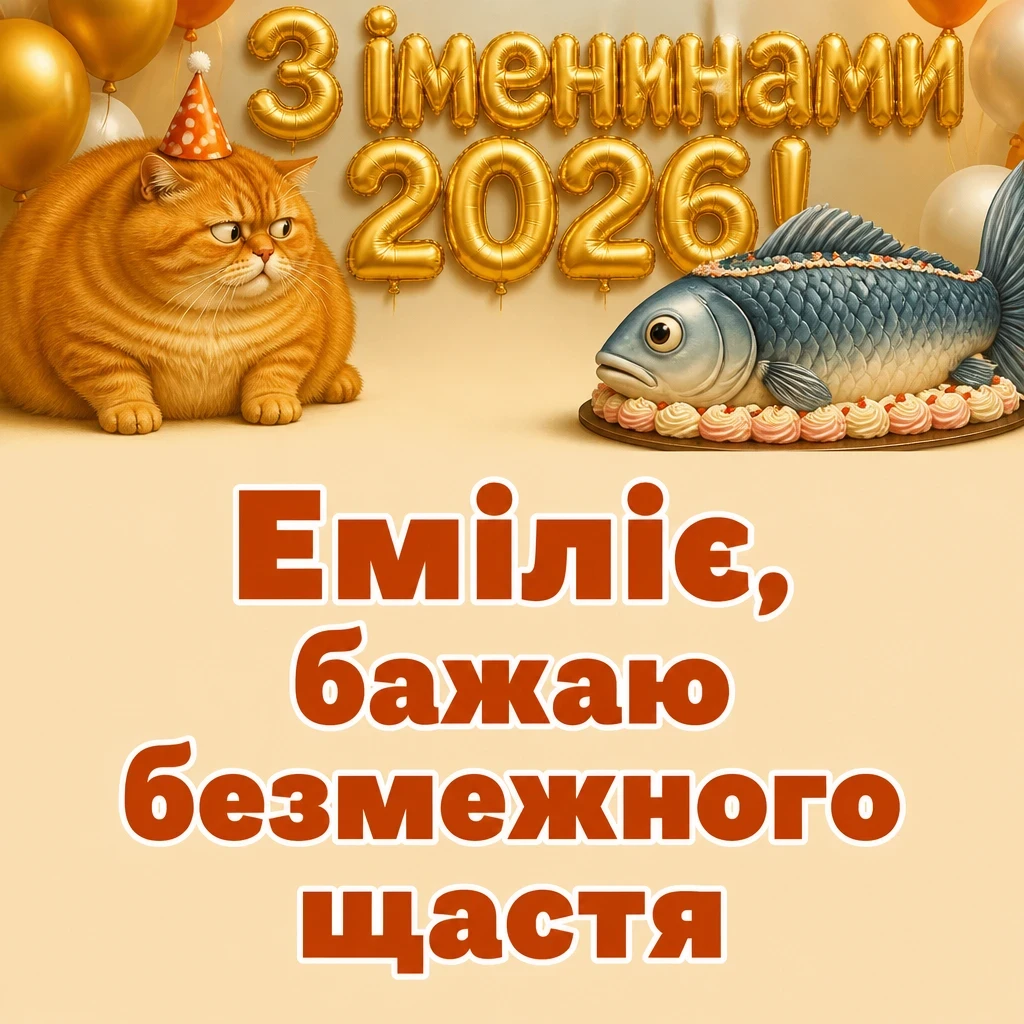 іменини емілії 2026