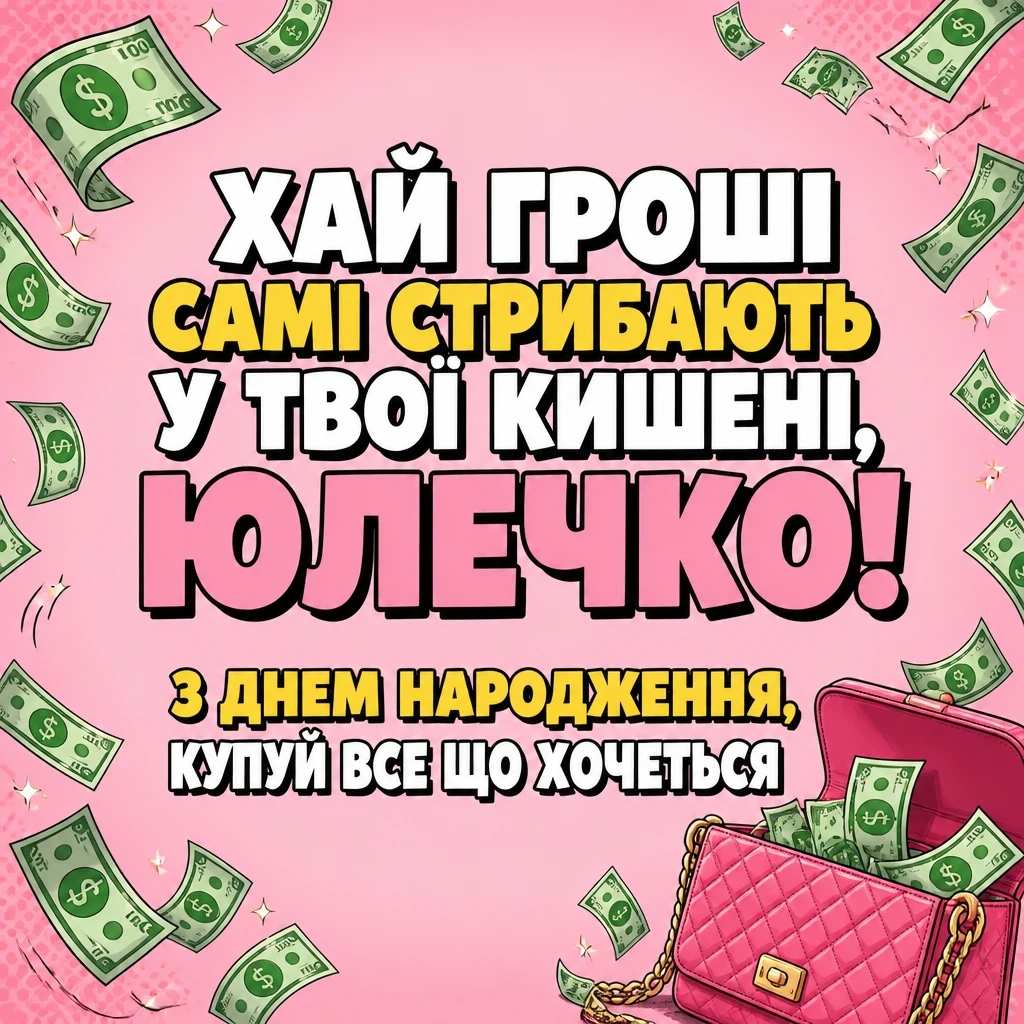 картинки з днем народження юля