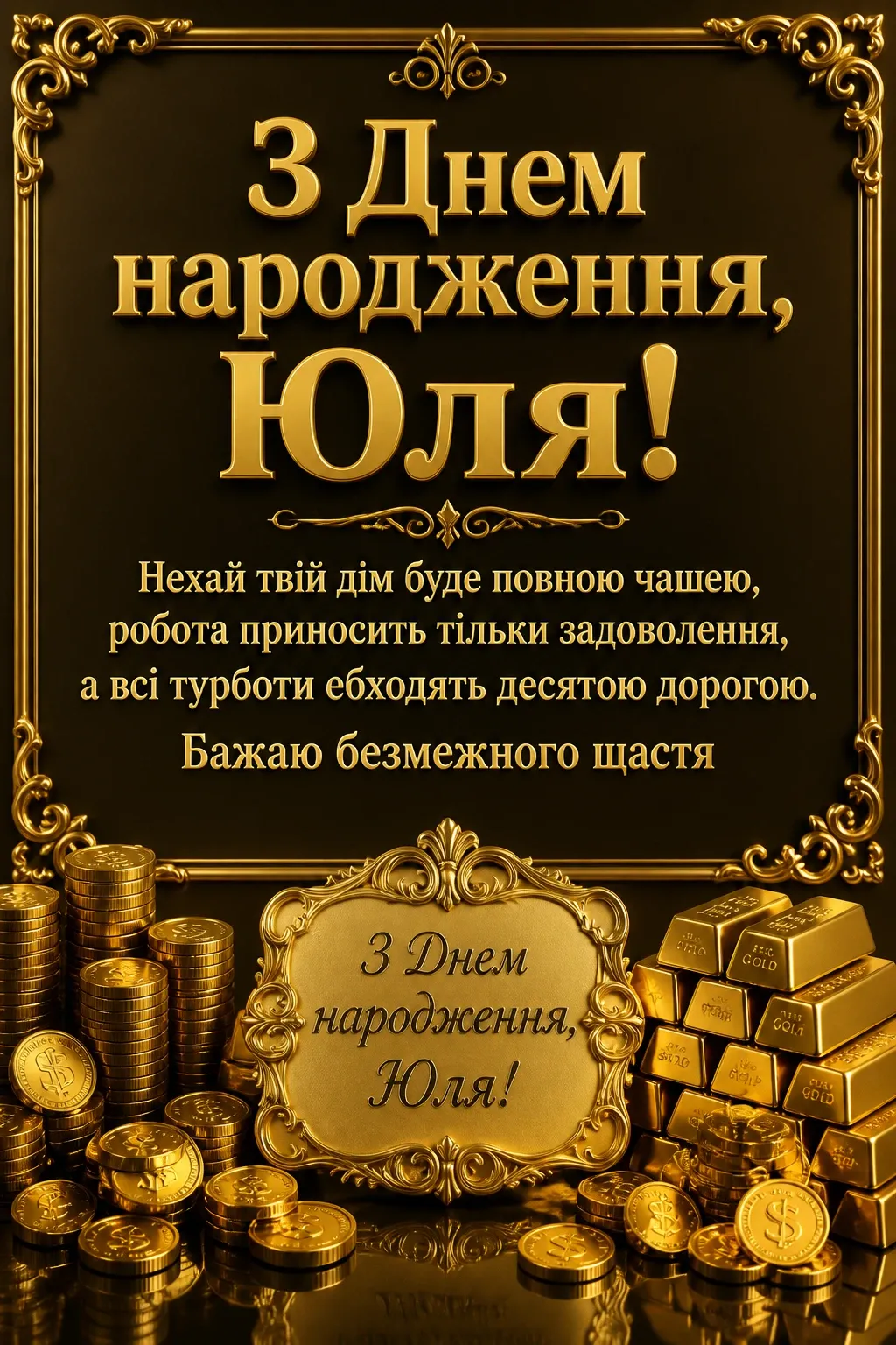 картинки з днем народження юля