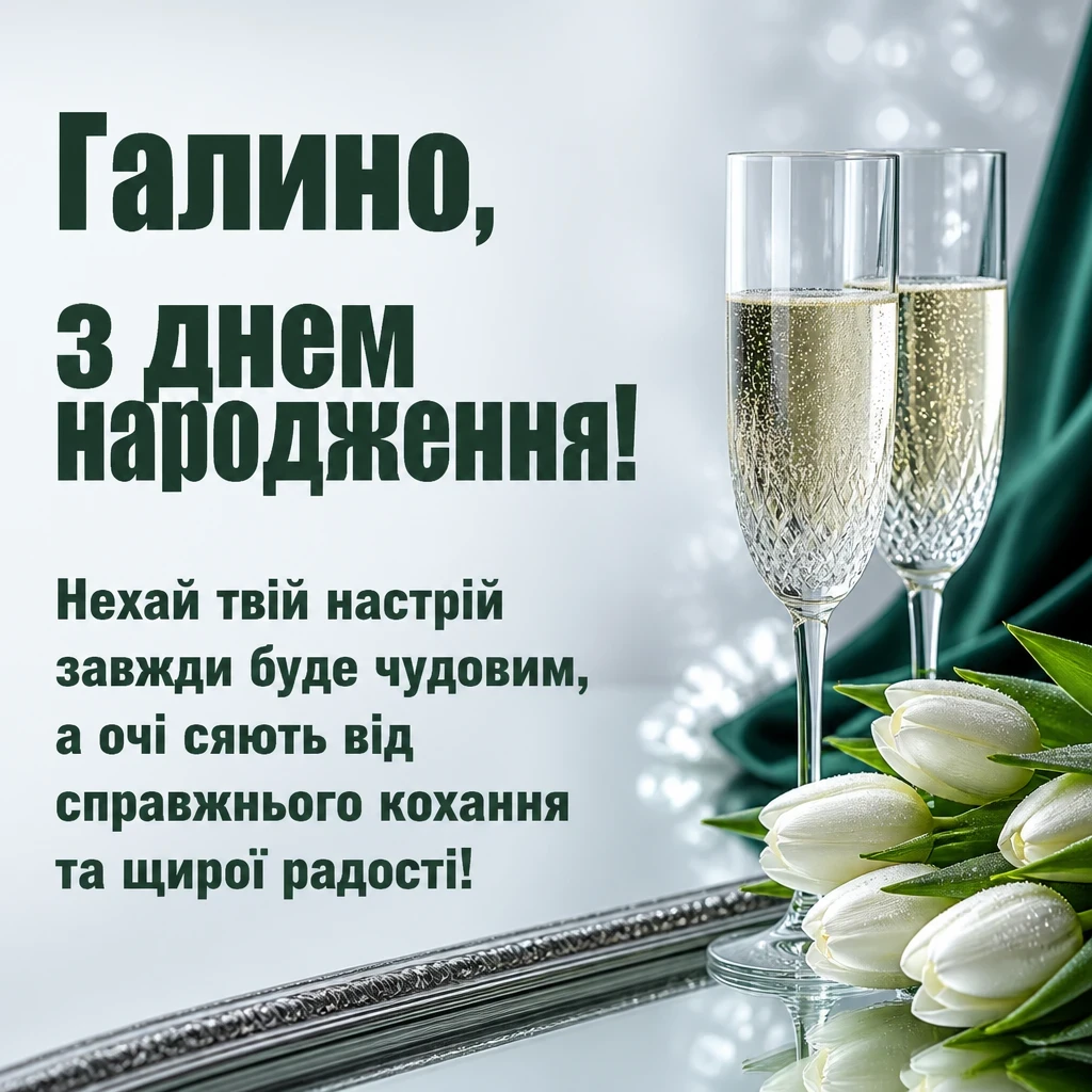 з днем народження галина картинки