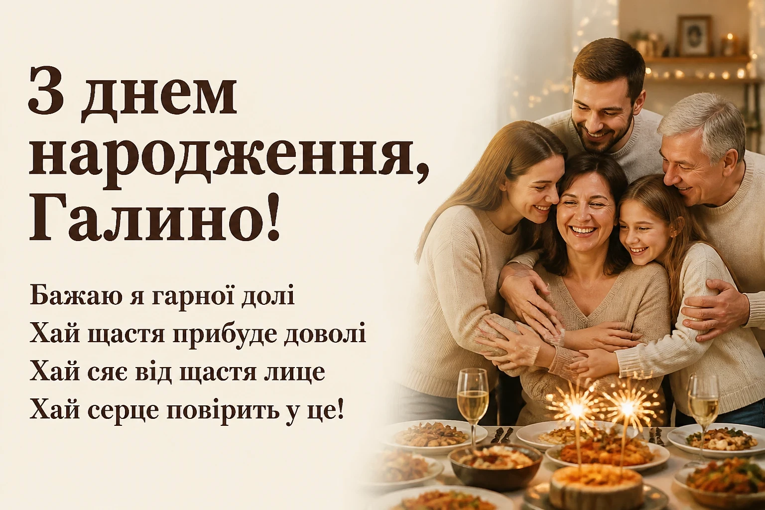 з днем народження галина картинки