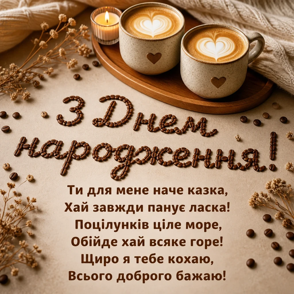 з днем народження любов картинки