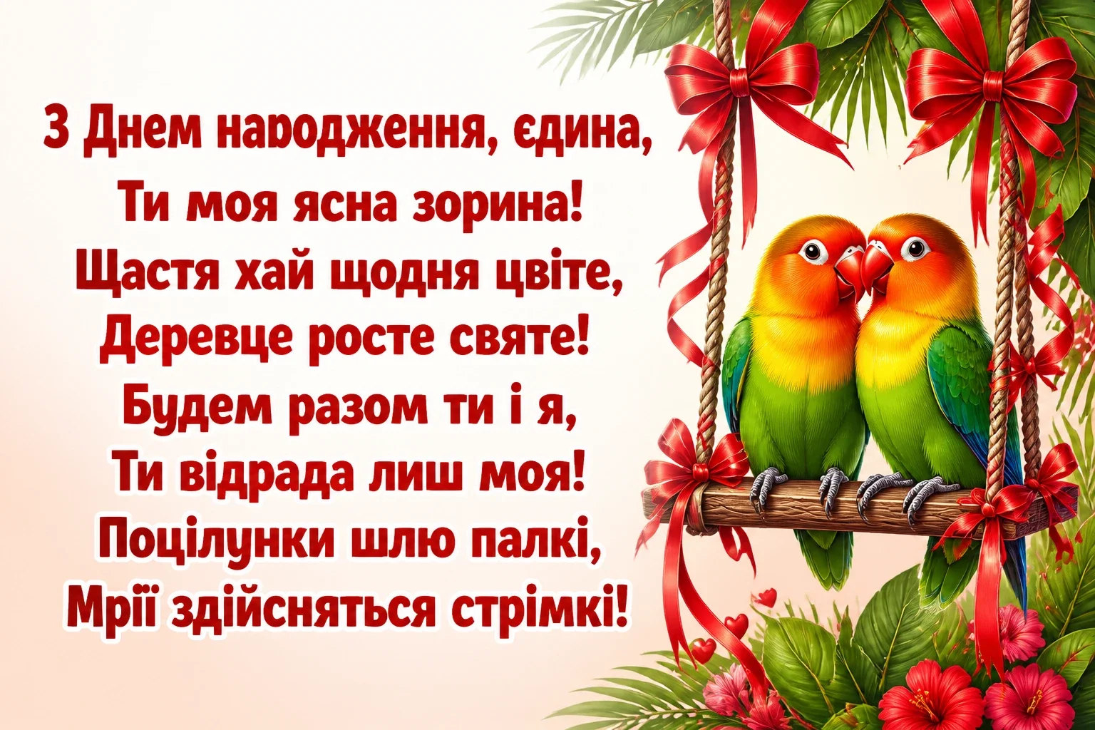 з днем народження любов картинки