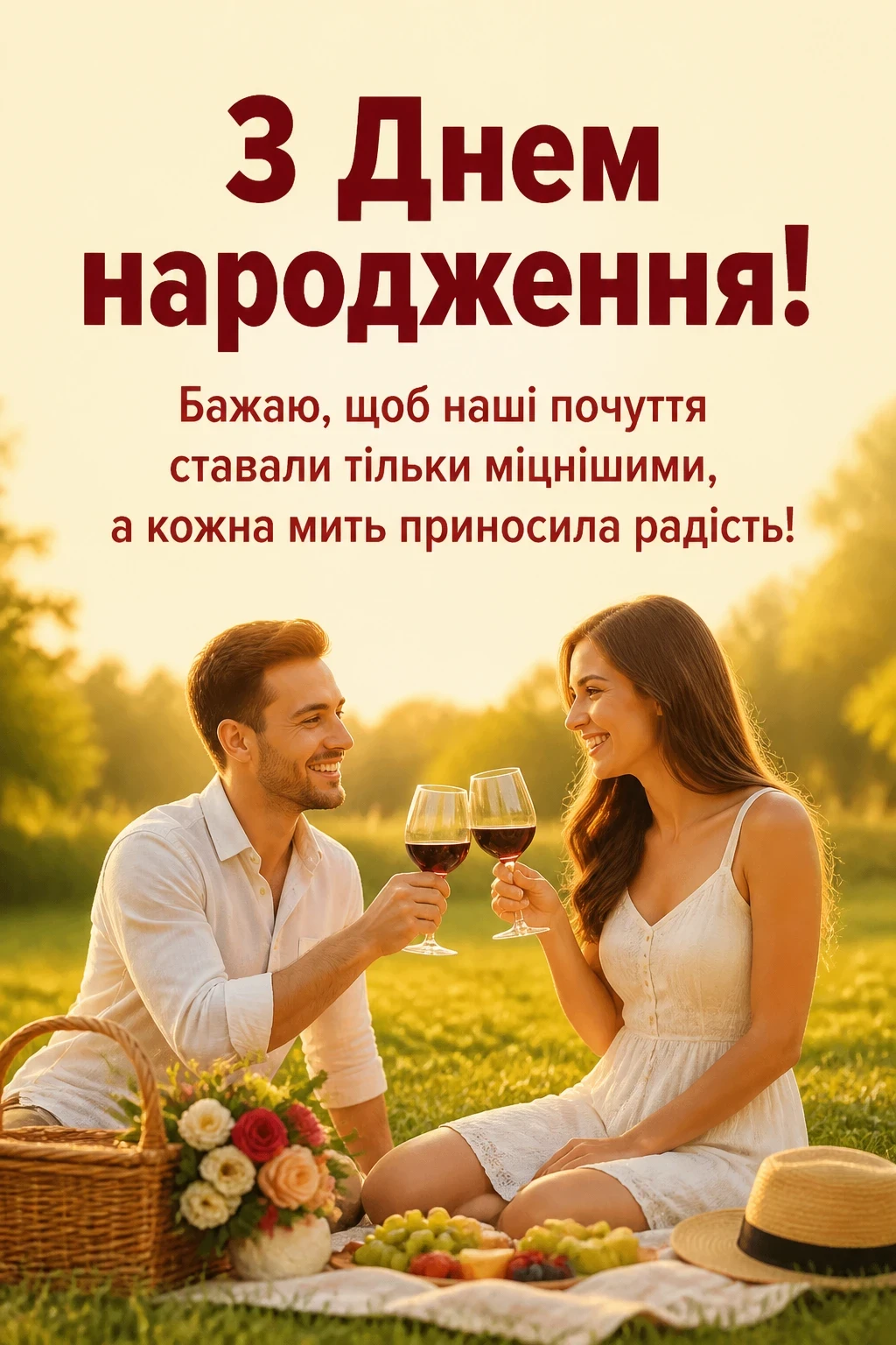 з днем народження любов картинки
