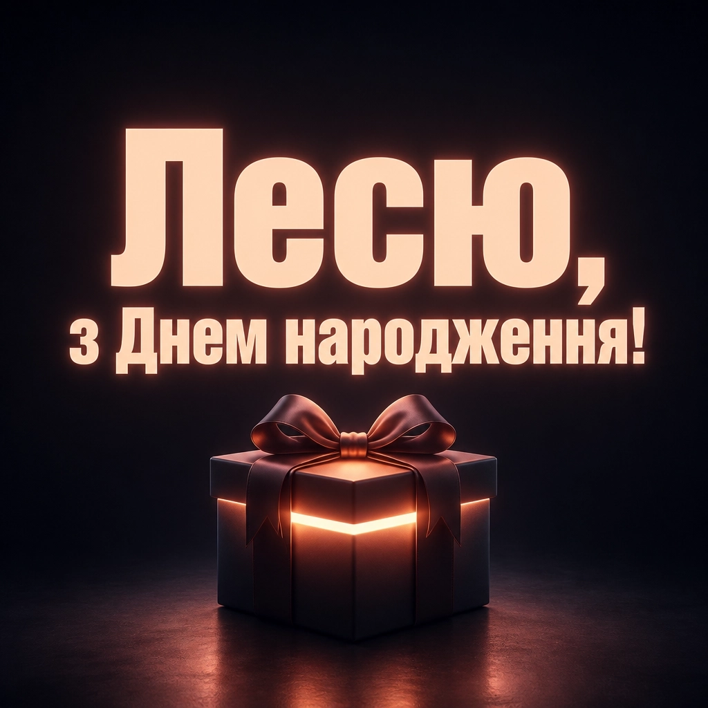 з днем народження леся картинки