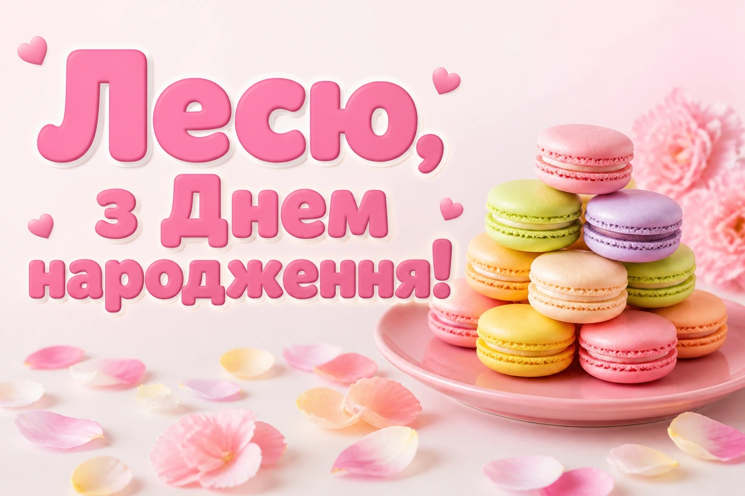 з днем народження леся картинки