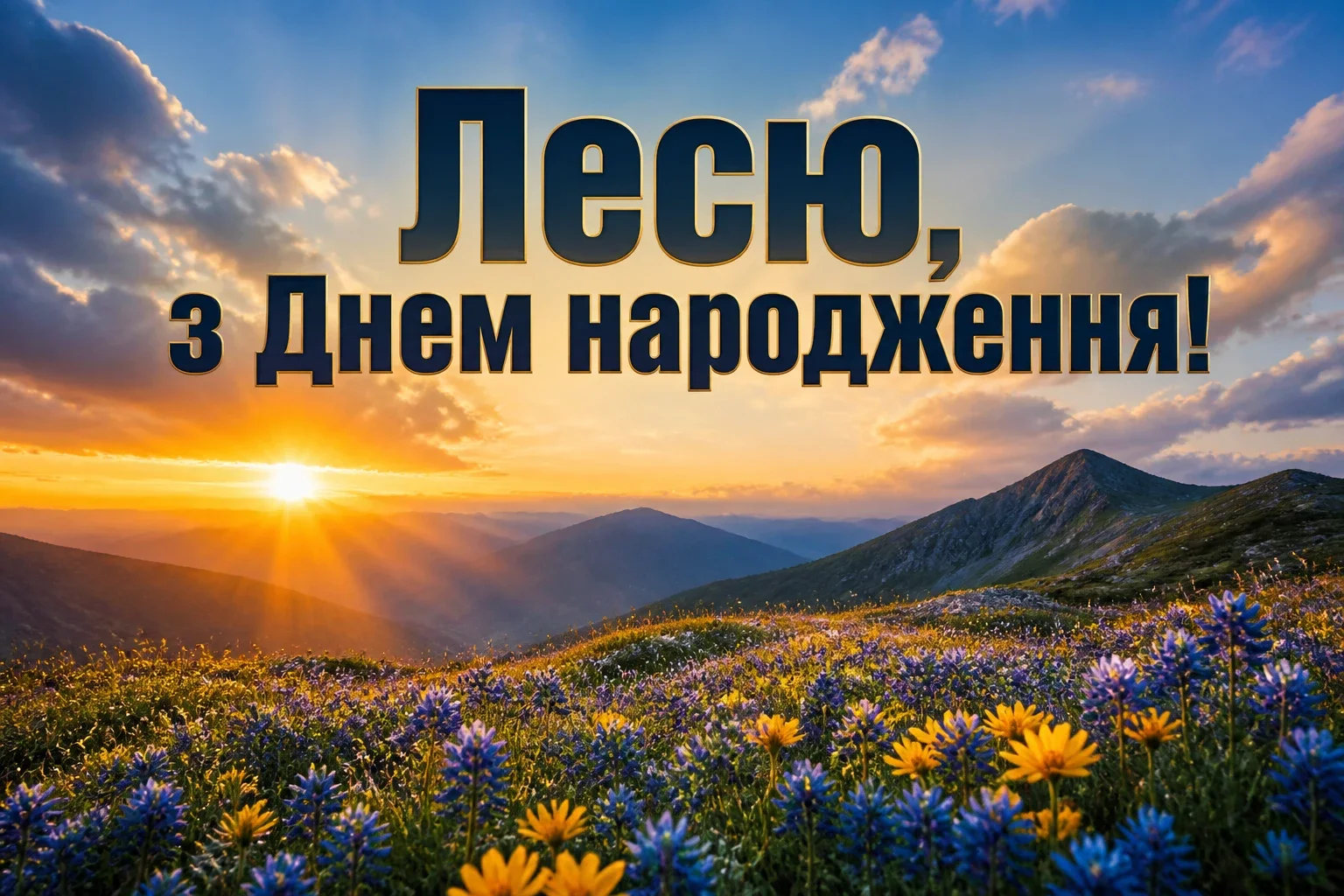 з днем народження леся картинки