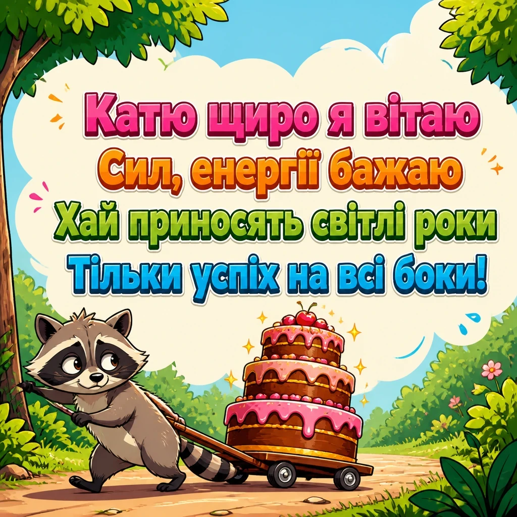 з днем народження катерина картинки