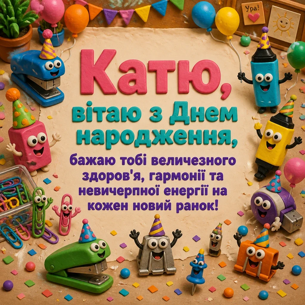 з днем народження катерина картинки