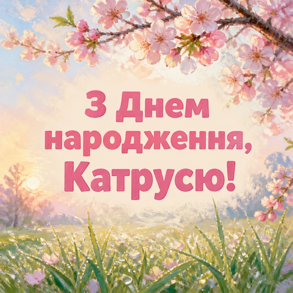 з днем народження катерина картинки