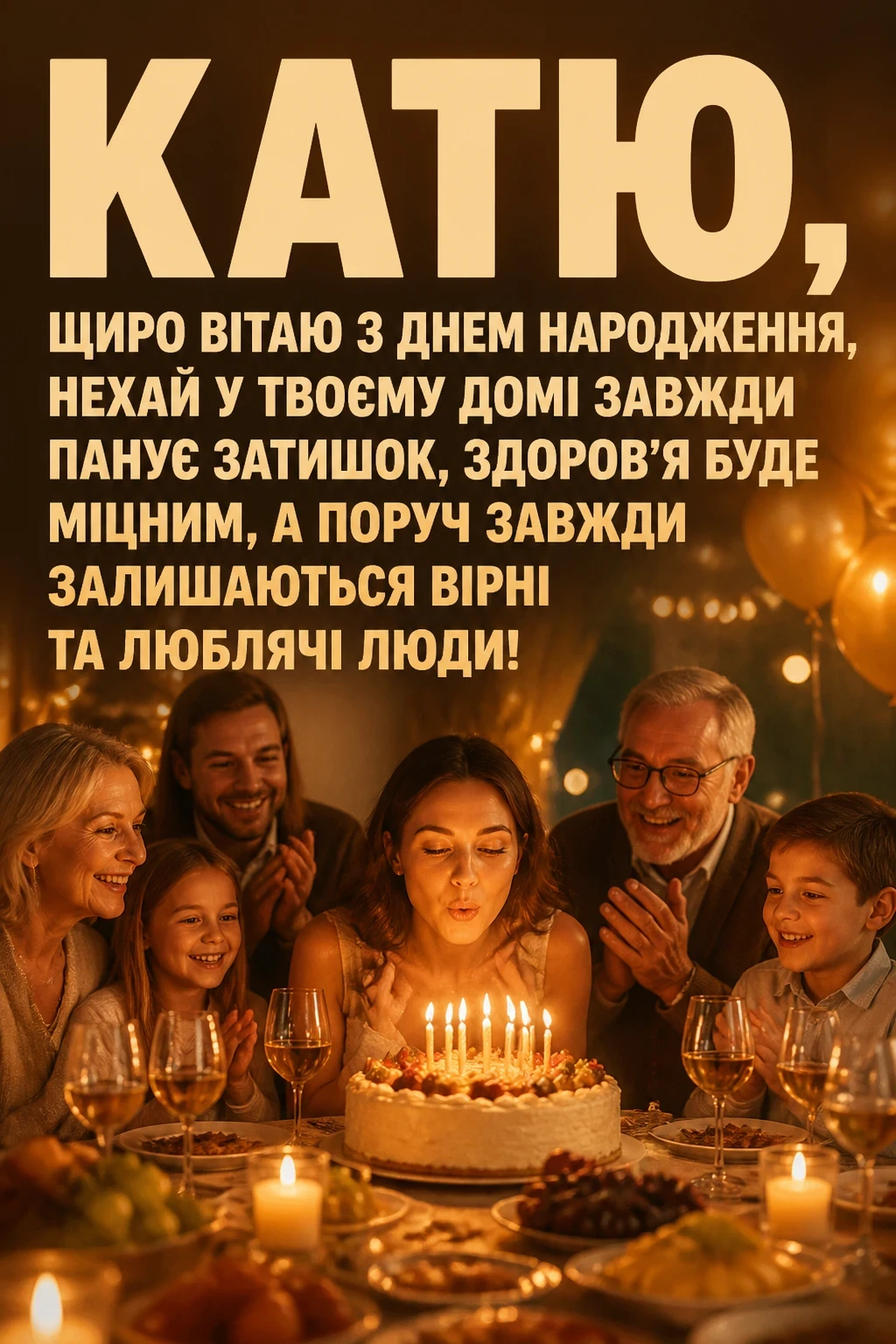 з днем народження катерина картинки