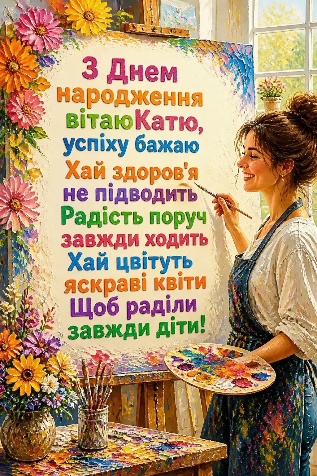 з днем народження катерина картинки