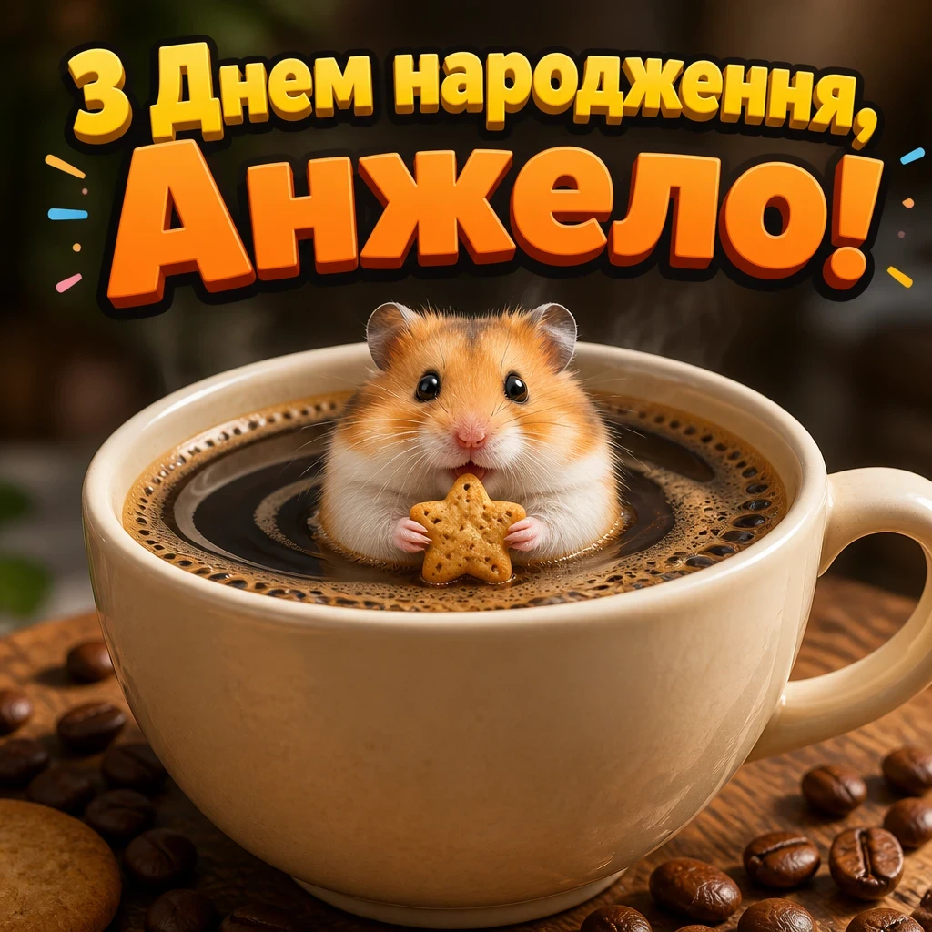 з днем народження анжела українською
