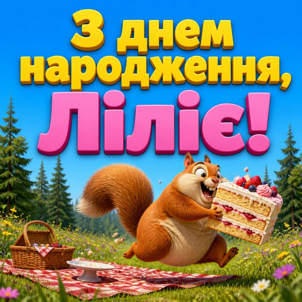 з днем народження лілія, в прозі