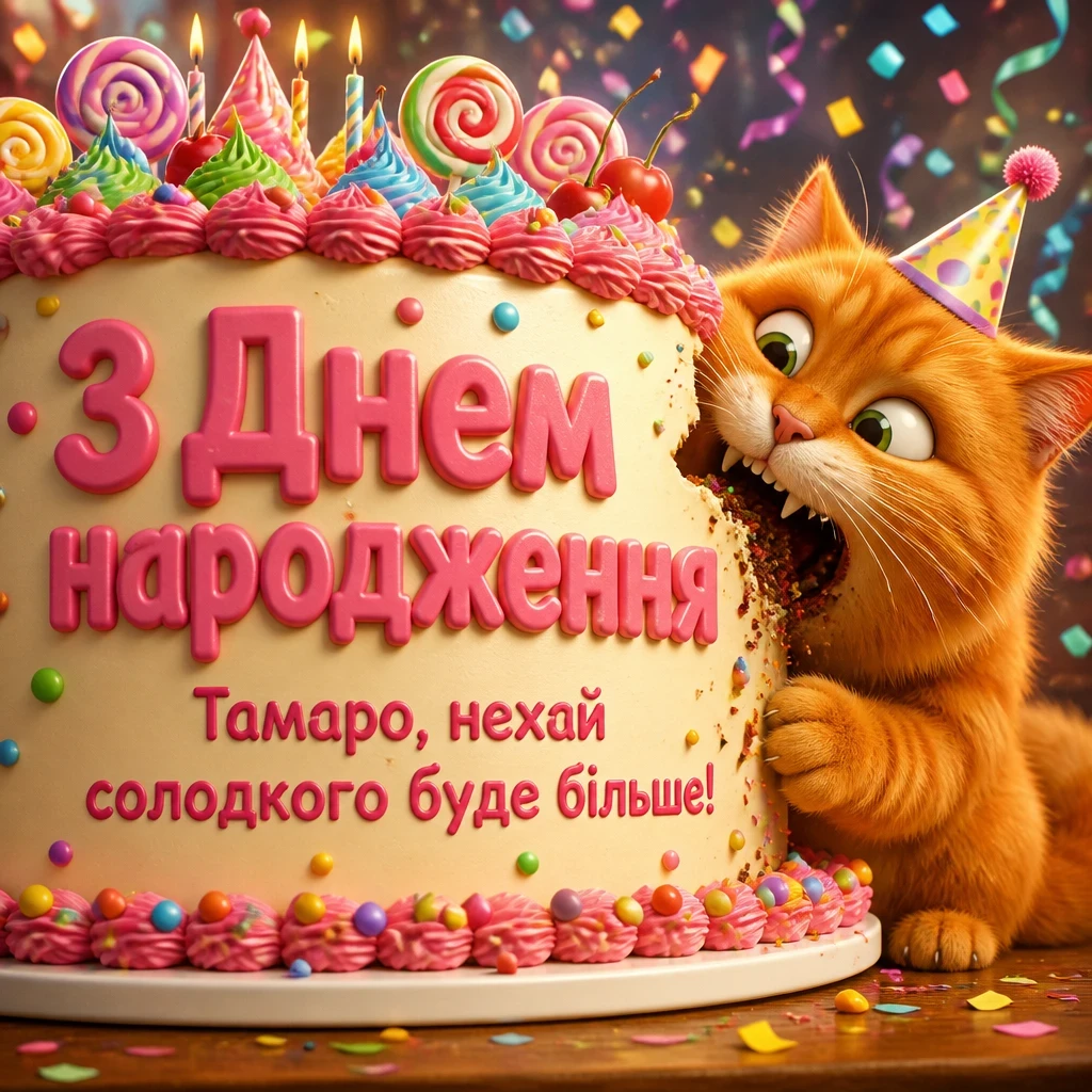 з днем народження тамара