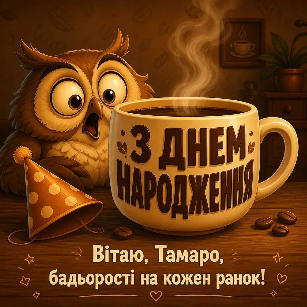 з днем народження тамара