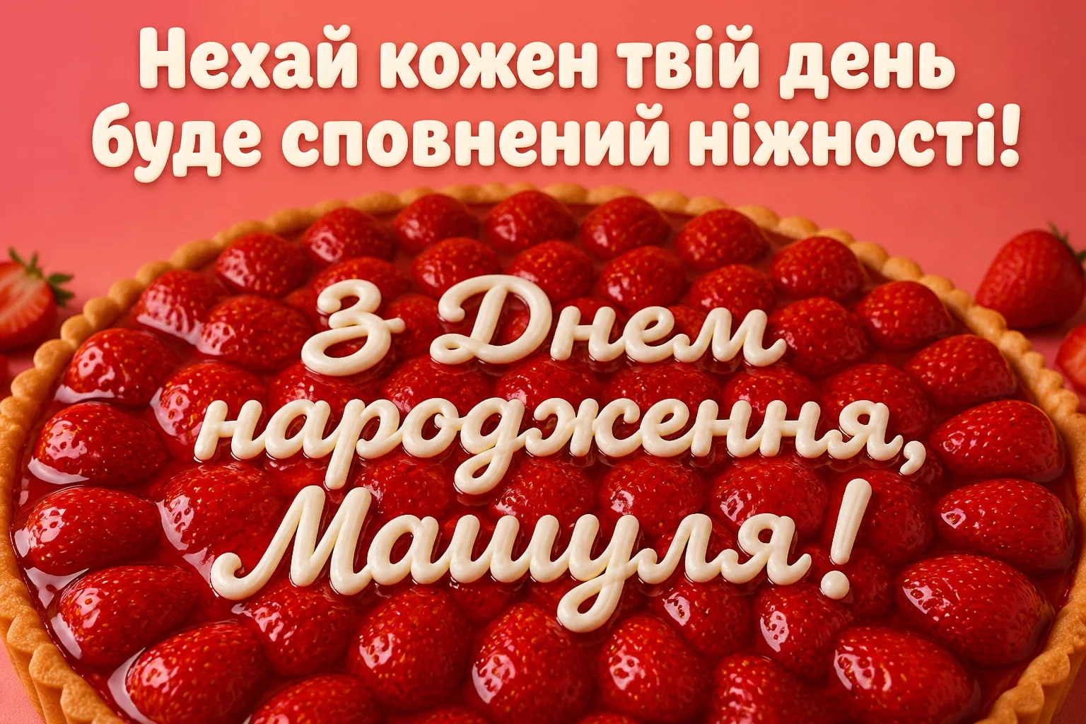 машуля з днем народження маша українською