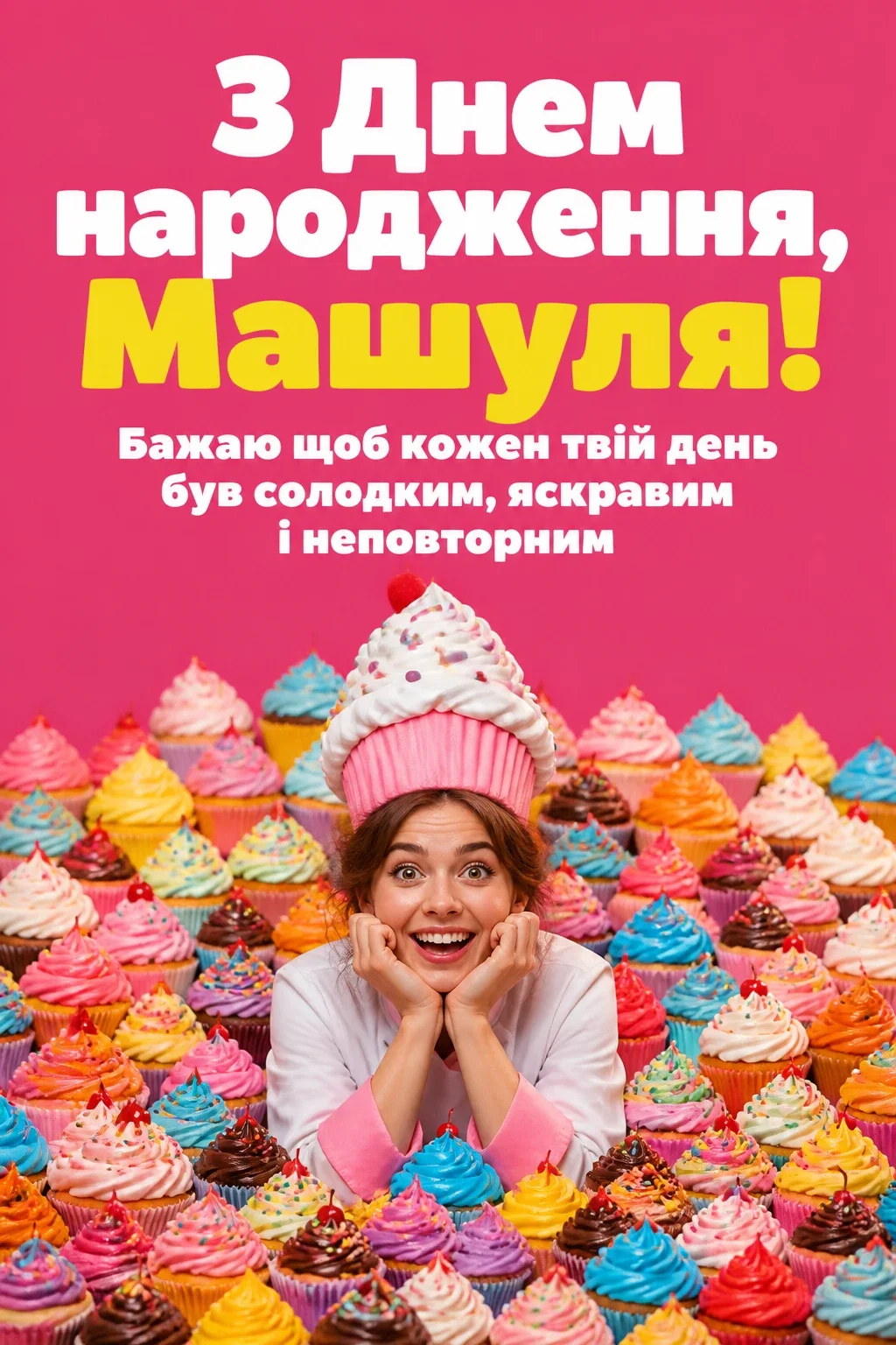 машуля з днем народження маша українською