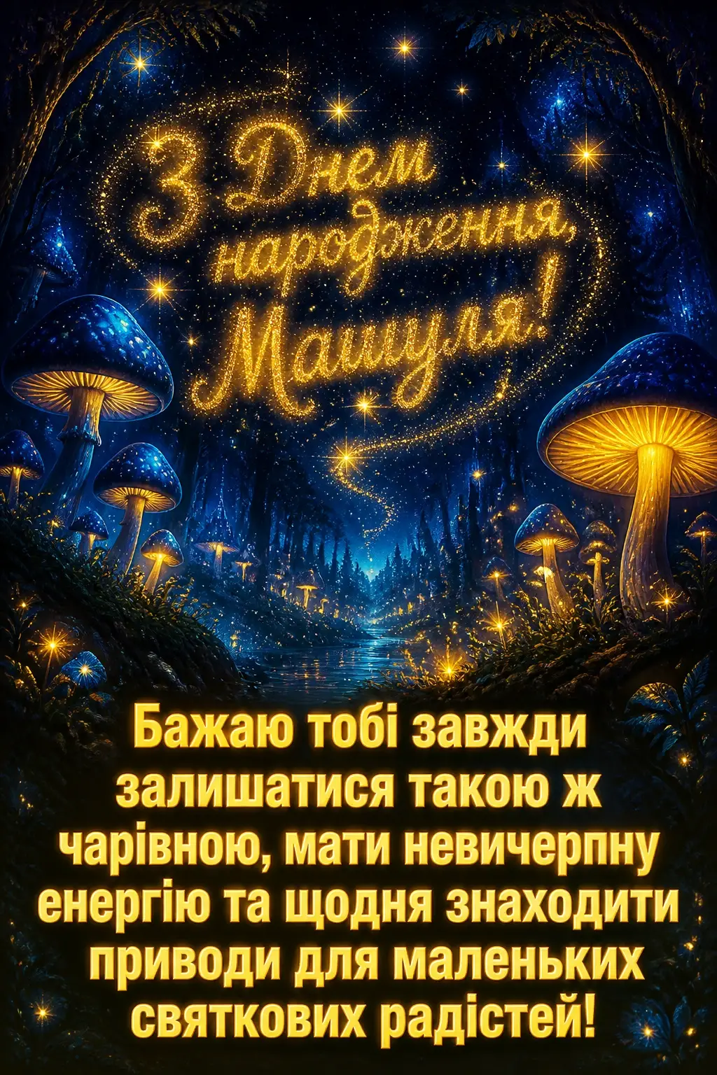 машуля з днем народження маша українською