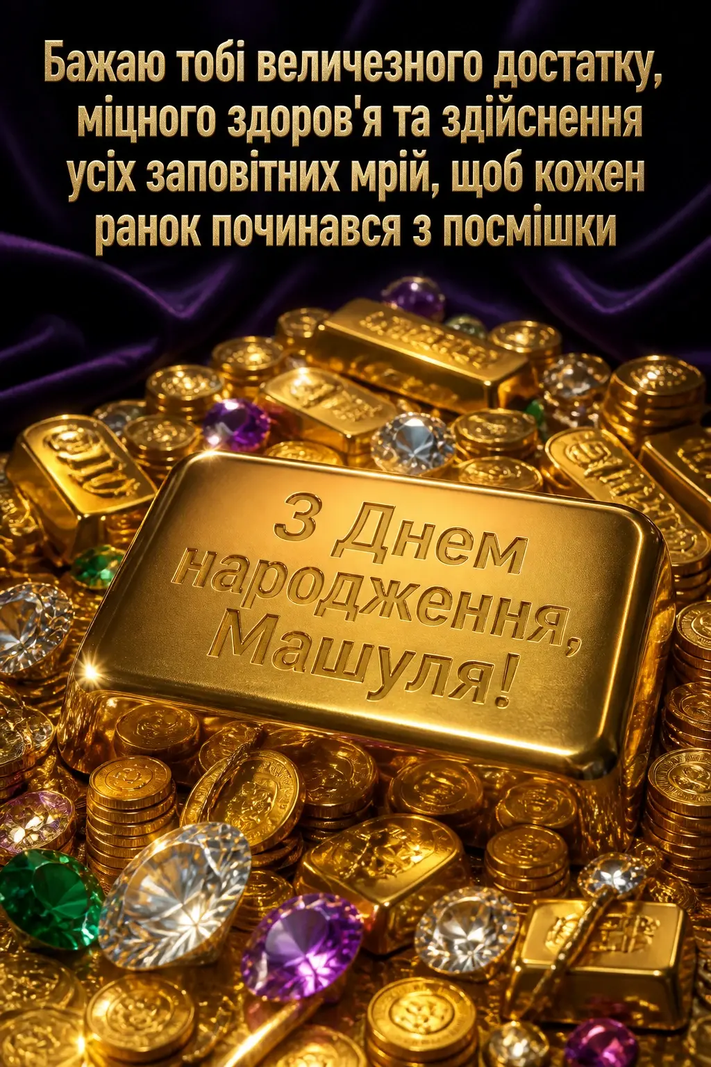 машуля з днем народження маша українською
