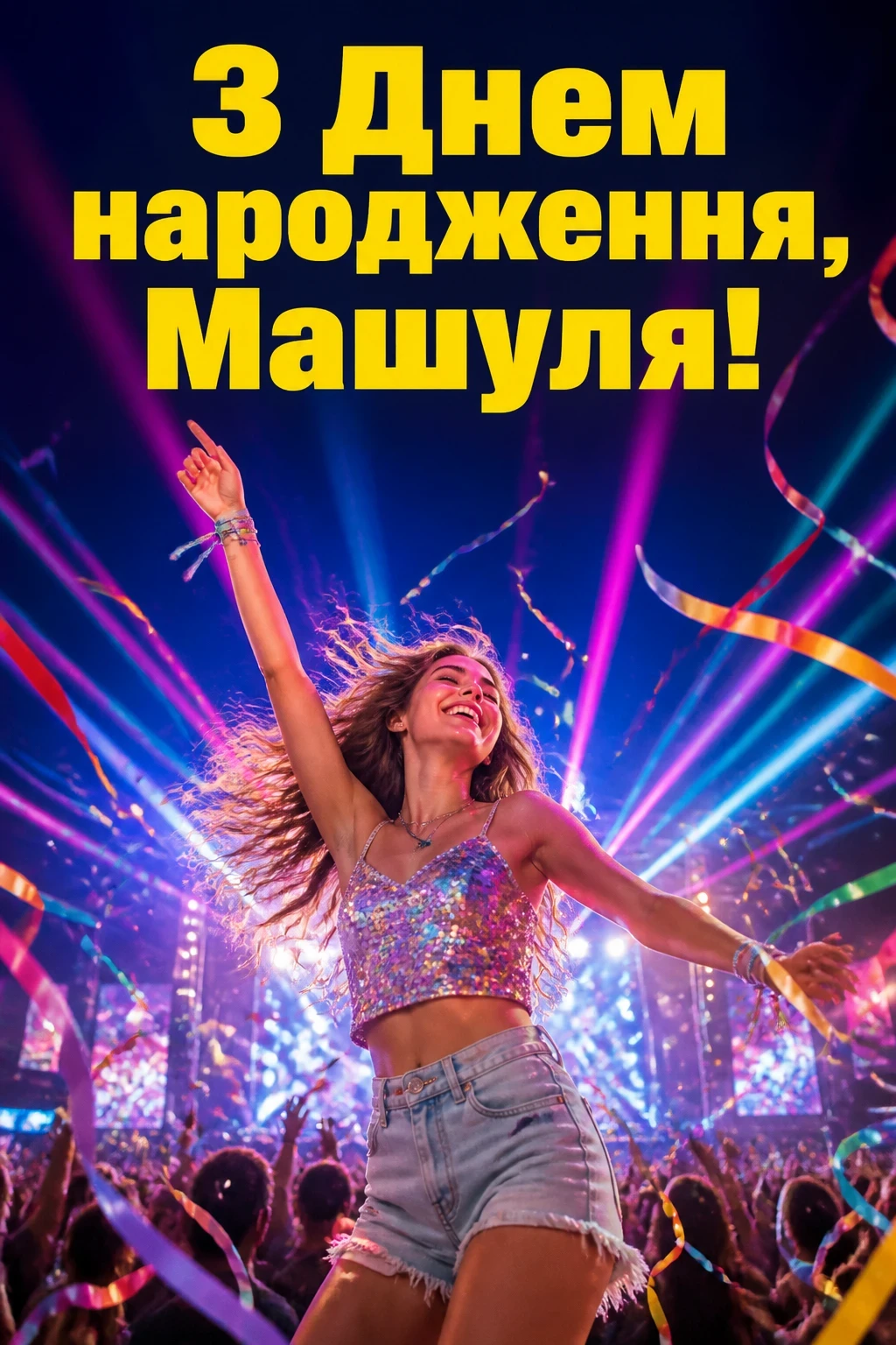 машуля з днем народження маша українською