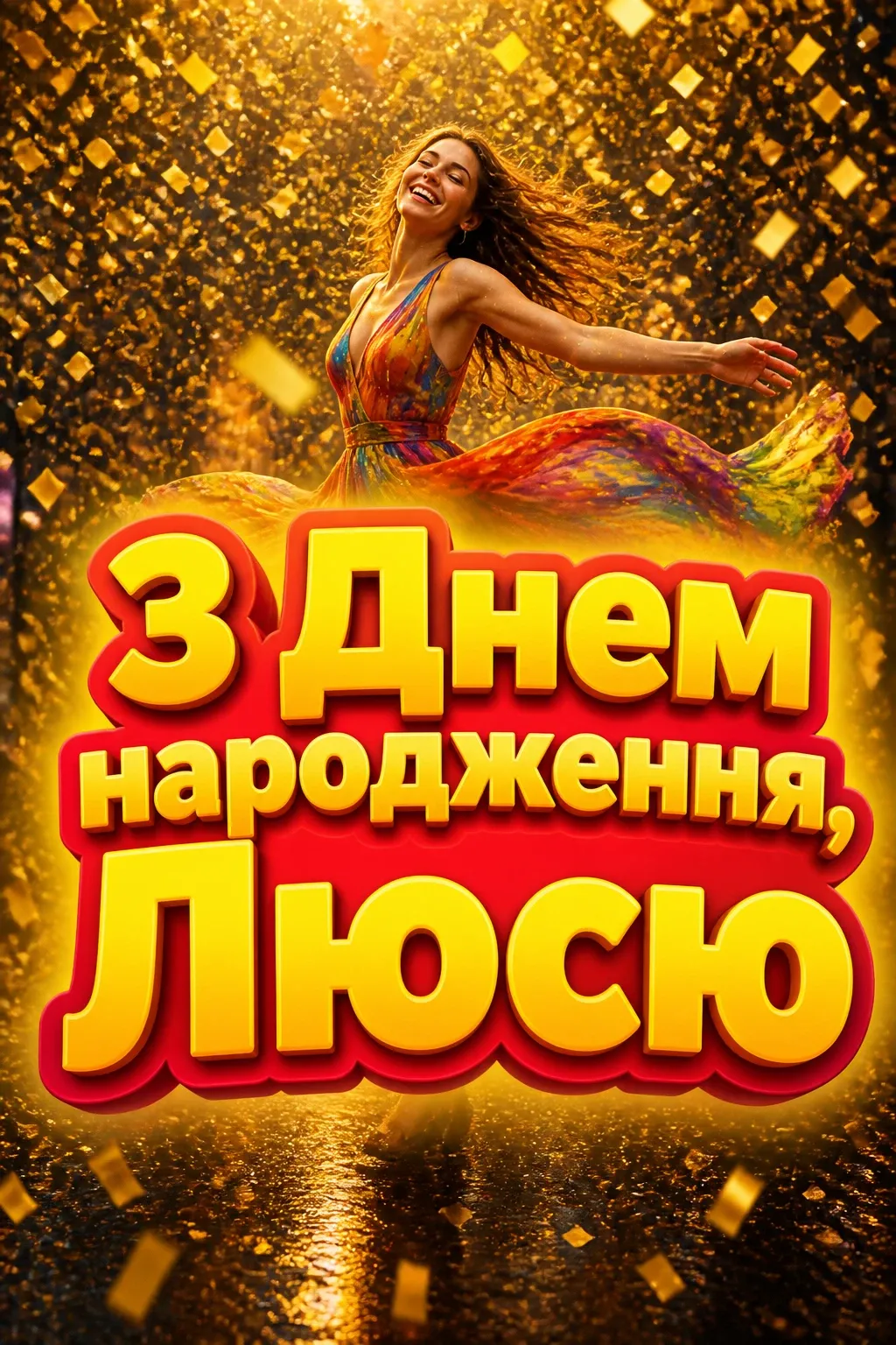 з днем народження люся