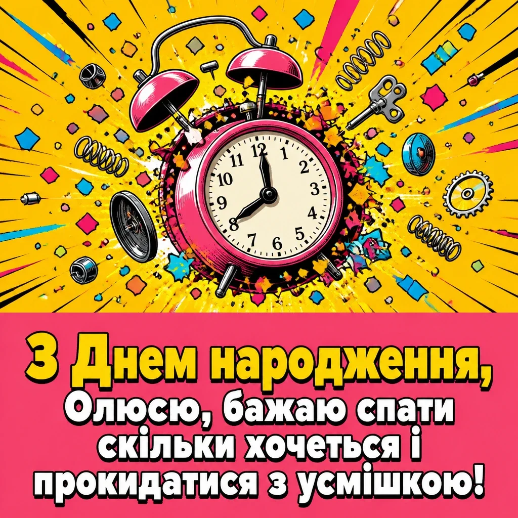 олюся з днем народження